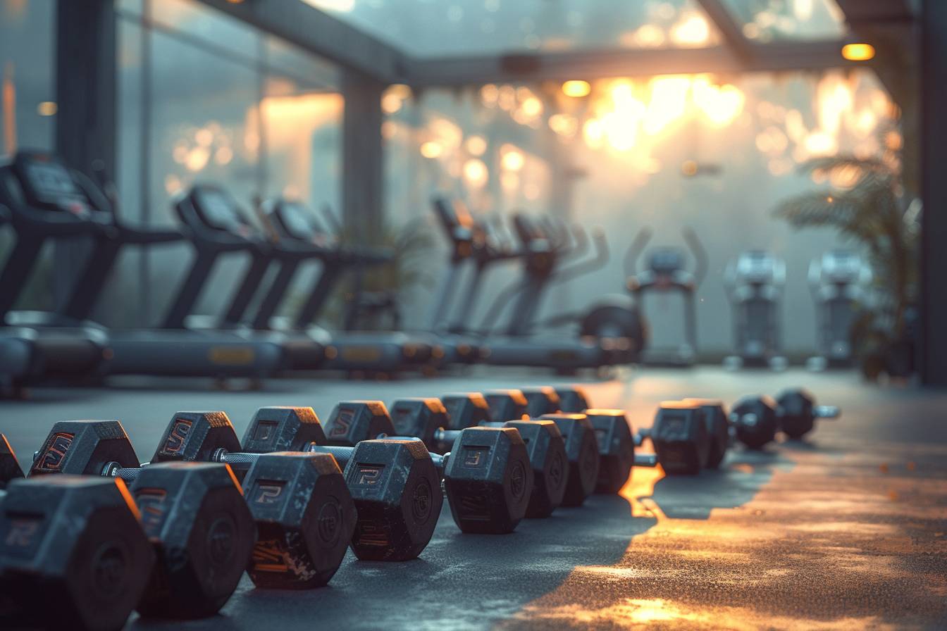Groupe d'athlètes en plein exercice physique Équipe sportive s'entraînant ensemble sur le terrain