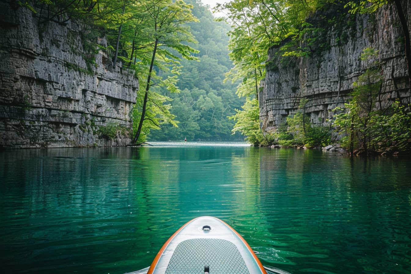 Paysages pittoresques de France pour faire du paddle Lieux populaires pour pratiquer le paddle en France